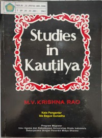 Image of Studies in Kautilya